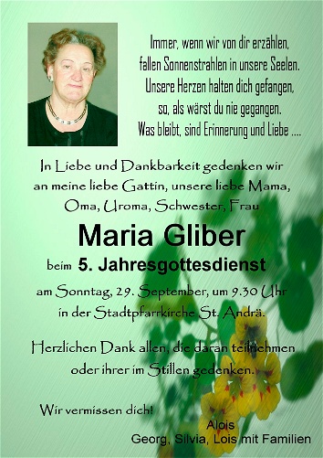 Maria Gliber