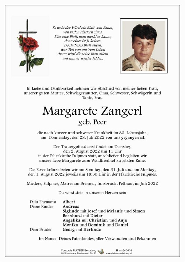 Margarete Zangerl