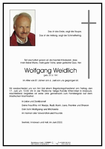 Wolfgang Weidlich