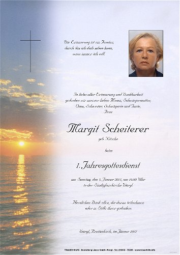 Margit Scheiterer