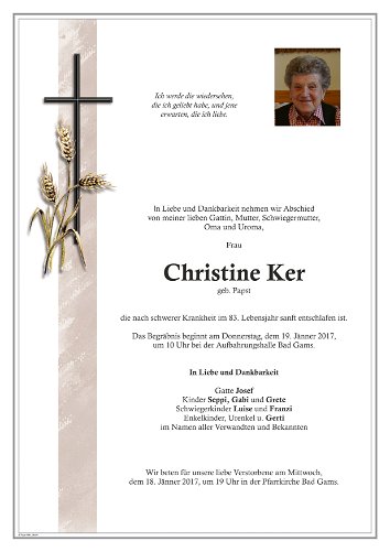 Christine Ker