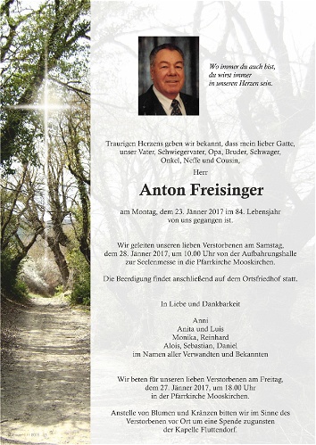 Anton Freisinger