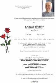 Maria Kofler