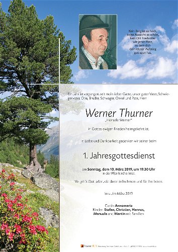 Werner Thurner