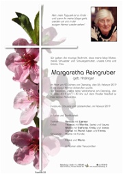 Margaretha Reingruber