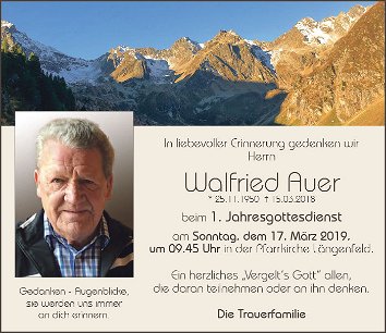 Walfried Auer