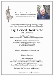Herbert Holzknecht