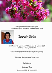 Gertrude Holler