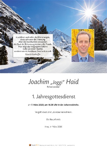 Joachim Haid