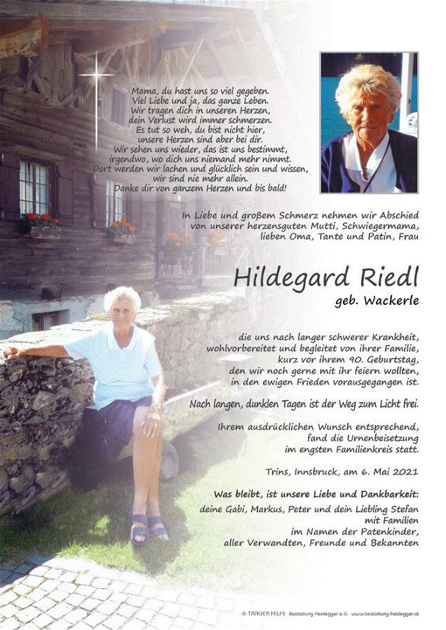 Hildegard Riedl