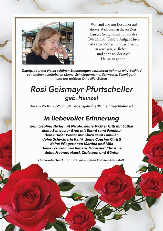 Rosi Geismayr-Pfurtscheller