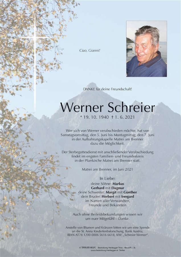 Werner Schreier