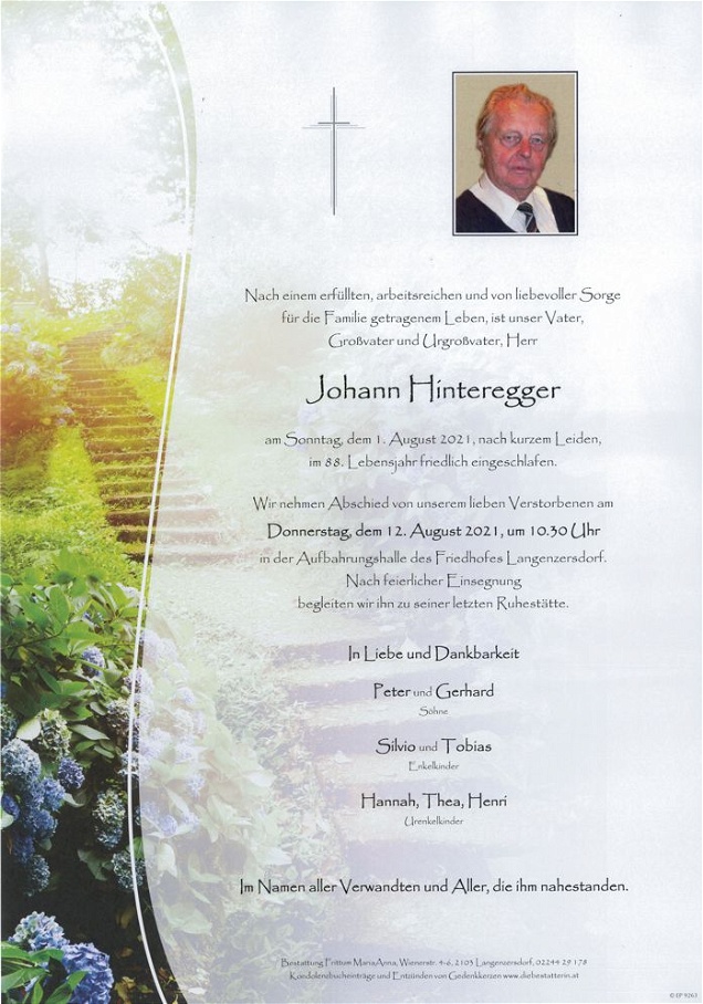 Johann Hinteregger