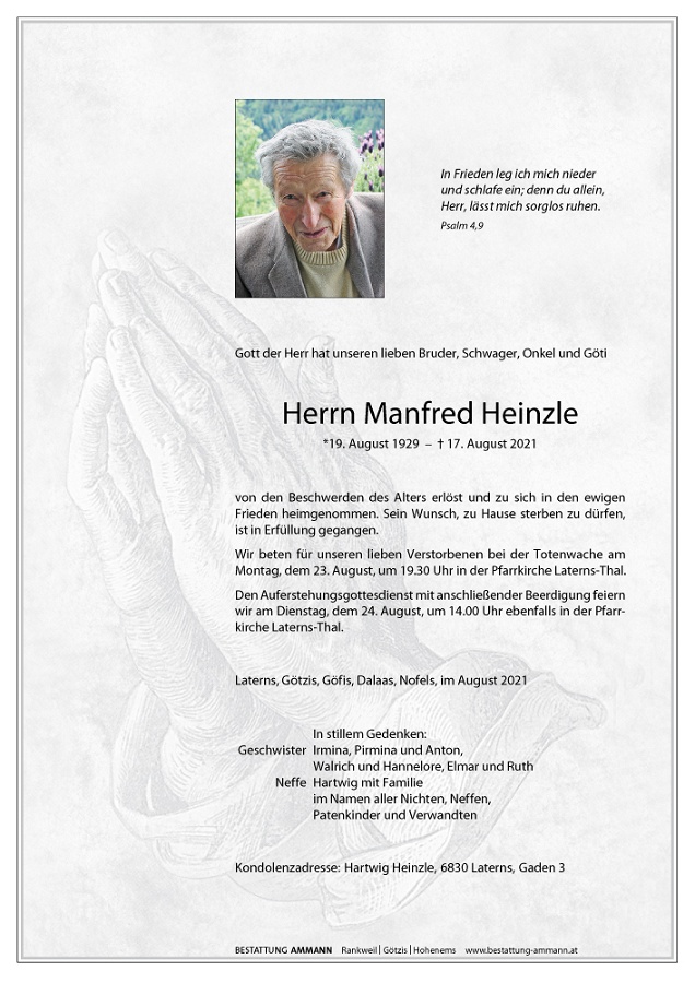 Manfred Heinzle