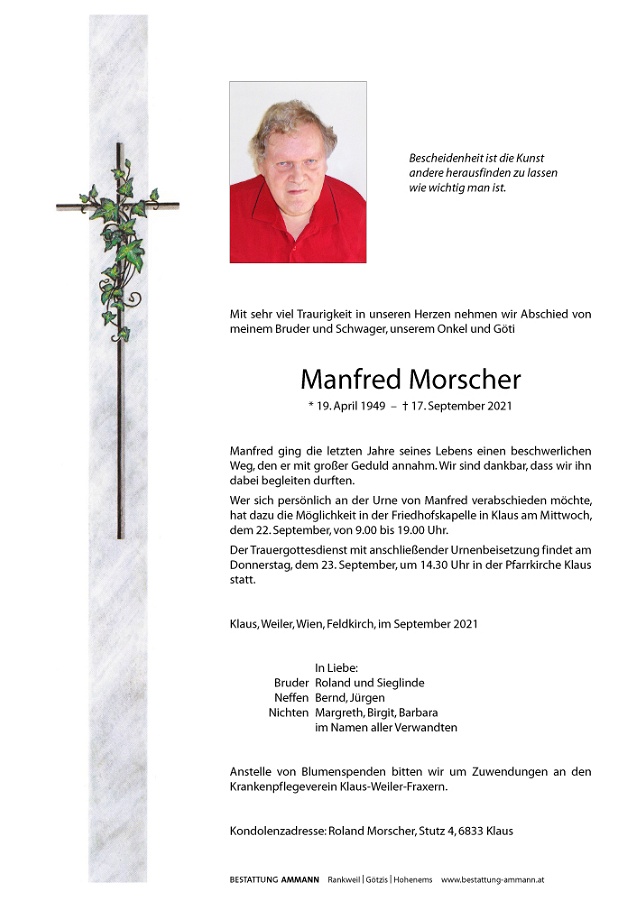 Manfred Morscher