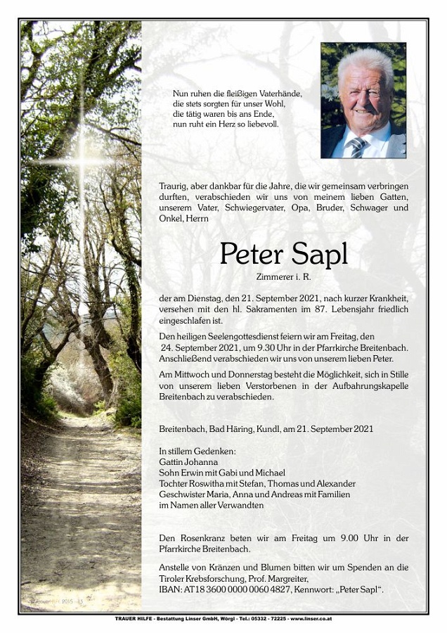 Peter Sapl
