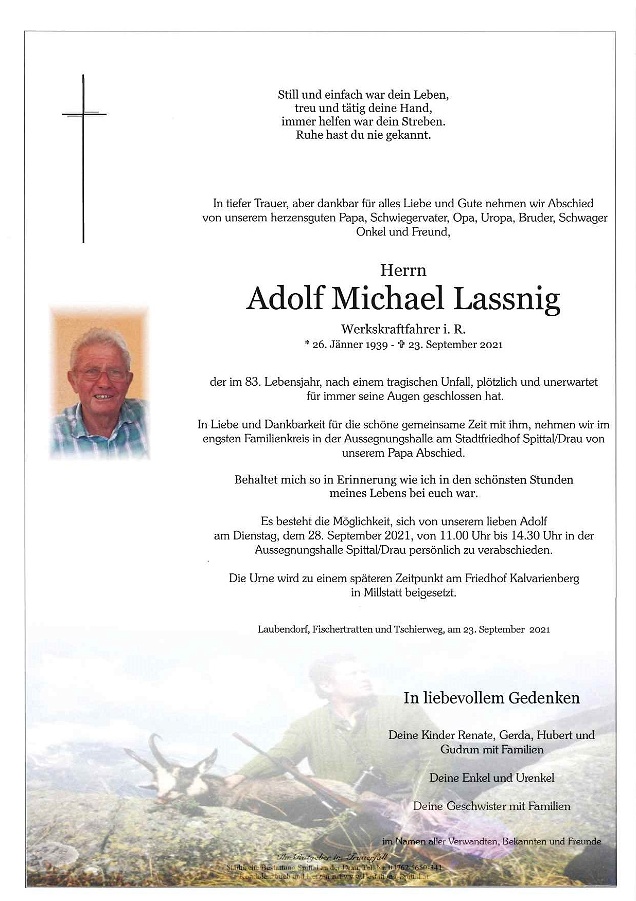 Adolf Michael Lassnig