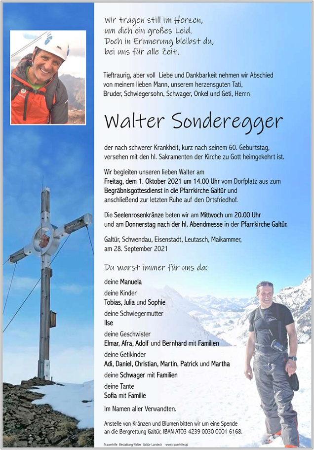 Walter Sonderegger
