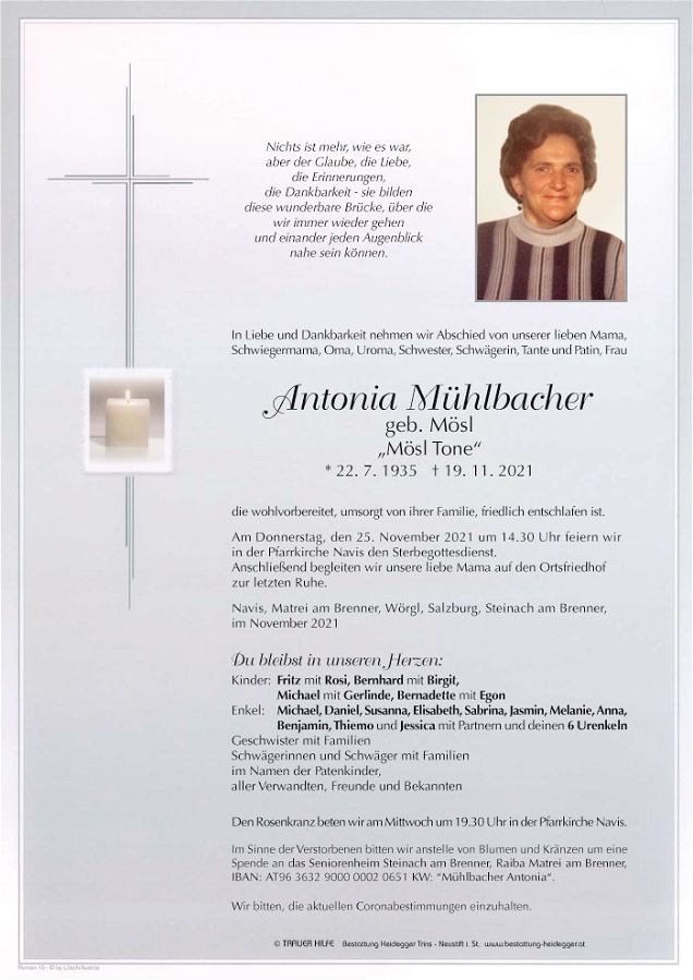 Antonia Mühlbacher