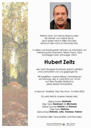 Hubert Zeitz