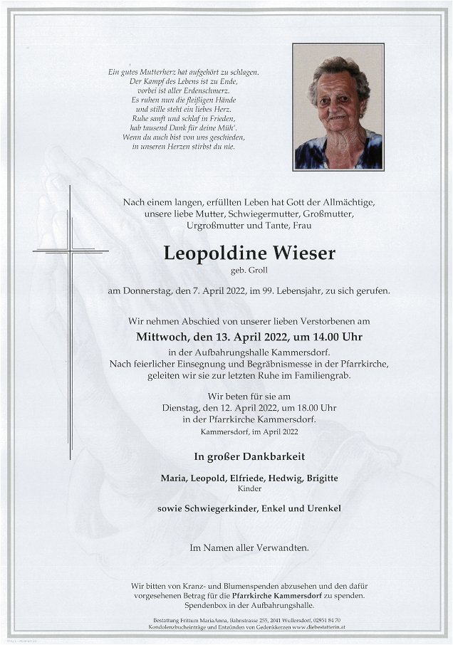 Leopoldine Wieser