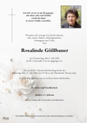 Rosalinde Gößlbauer