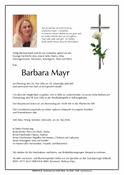 Barbara Mayr