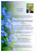 Aloisia Naschberger