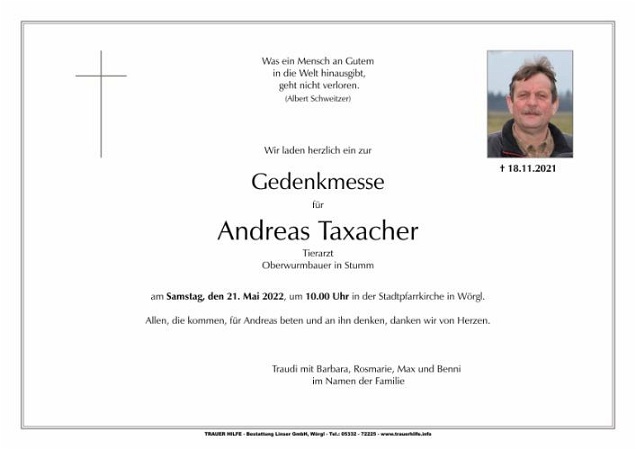 Andreas Taxacher