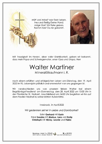 Walter Martiner