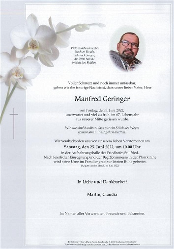 Manfred Geringer