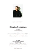 Claudia Dekassian
