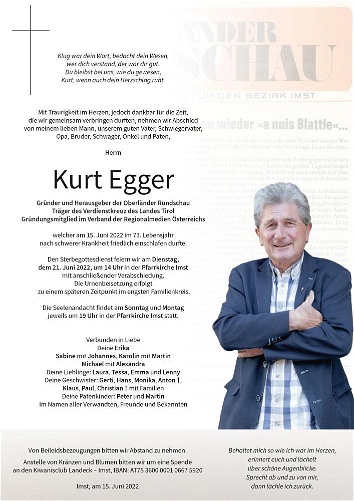 Kurt  Egger