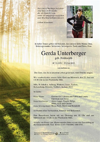 Gerda Unterberger