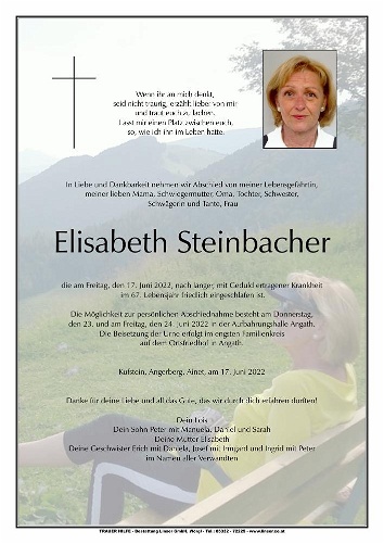 Elisabeth Steinbacher