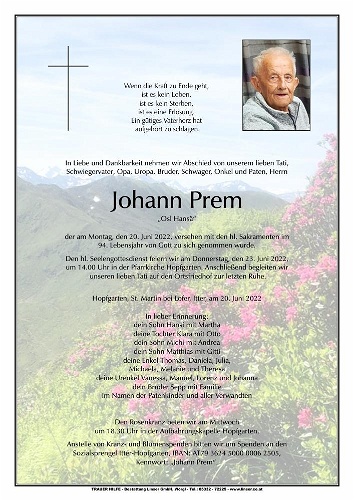 Johann Prem