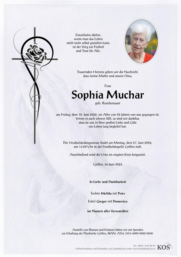 Sophia Muchar