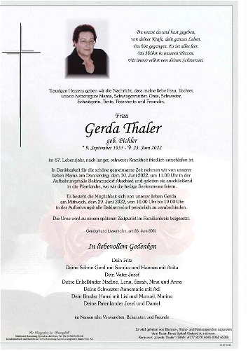 Gerda Thaler