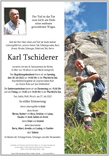 Karl Tschiderer