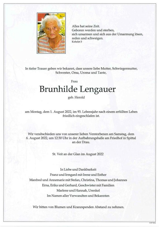 Brunhilde Lengauer