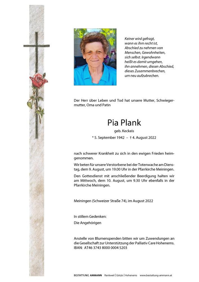 Pia  Plank
