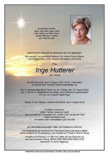 Inge Hutterer