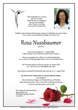 Rosa Nussbaumer