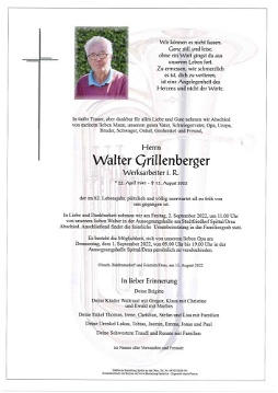 Walter  Grillenberger 