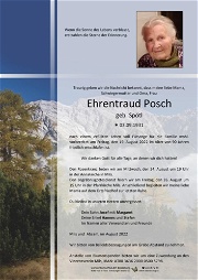 Ehrentraud Posch