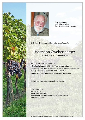 Hermann Gwehenberger