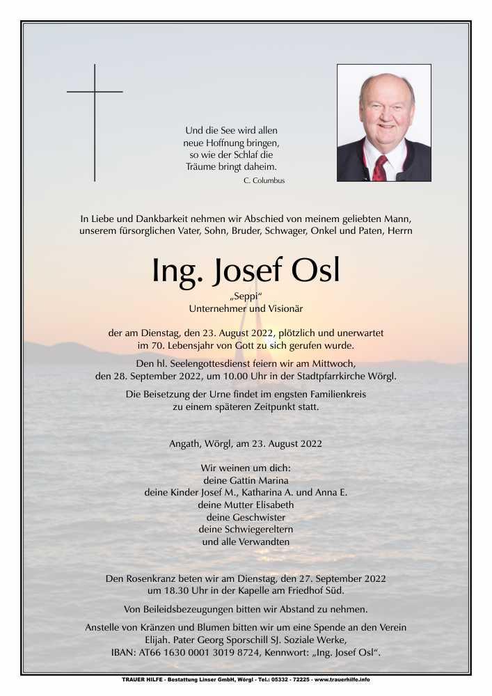 Ing. Josef Osl