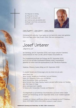 Josef Unterer