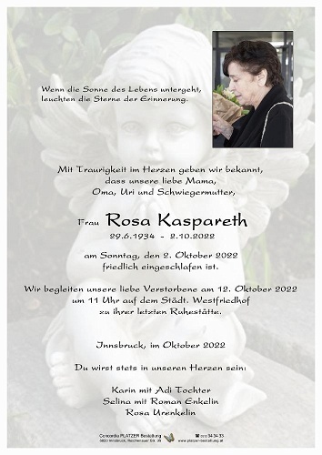 Rosa Kaspareth