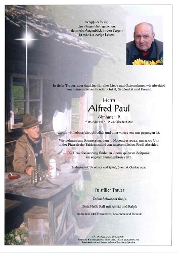 Alfred Paul